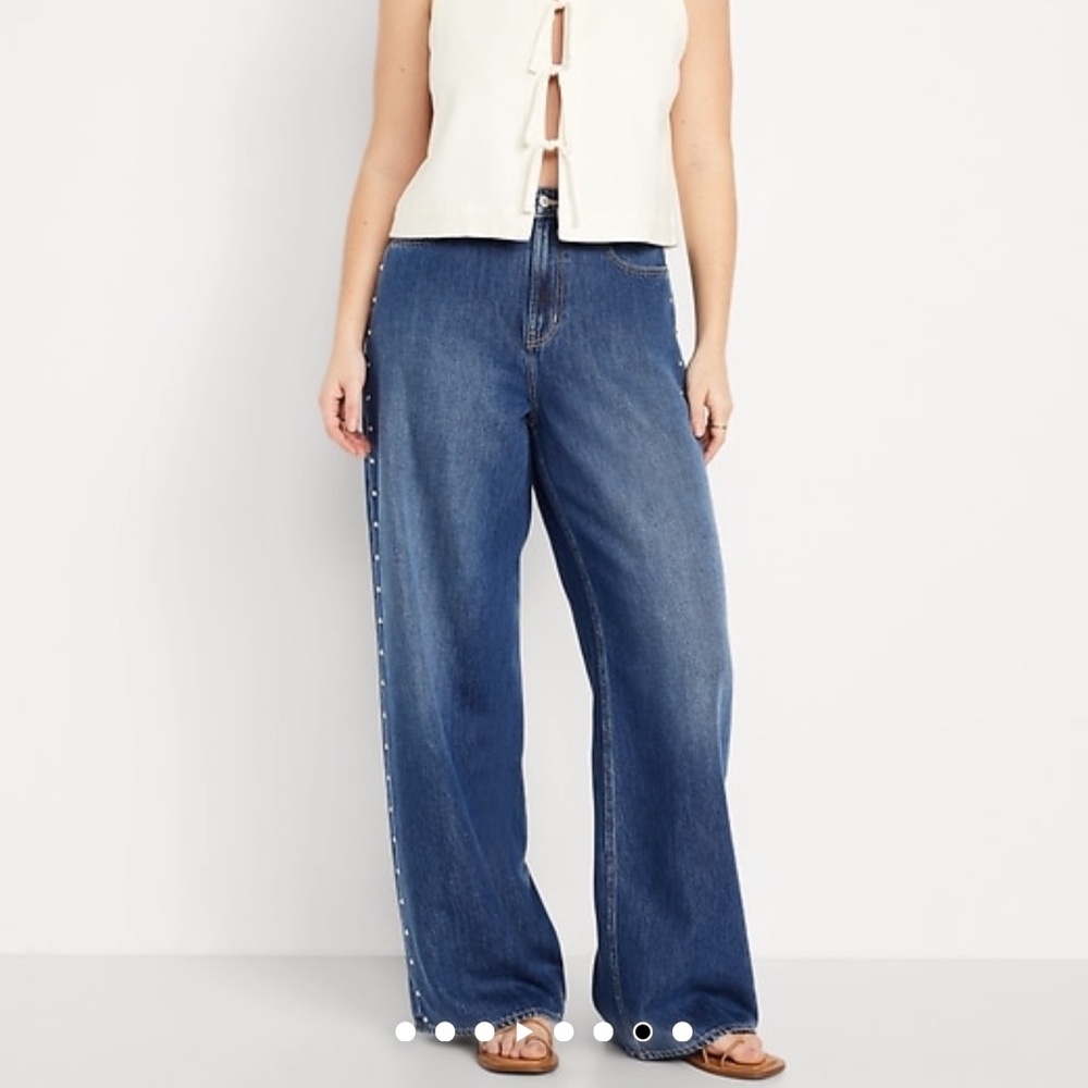 Old Navy Dark Blue Flare Jeans